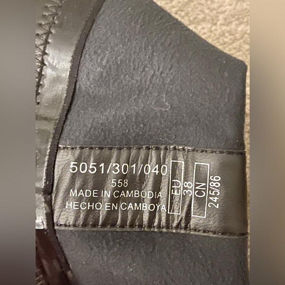 Zara Over The Knees Studded Boots US 7.5 - Picture 6 of 8